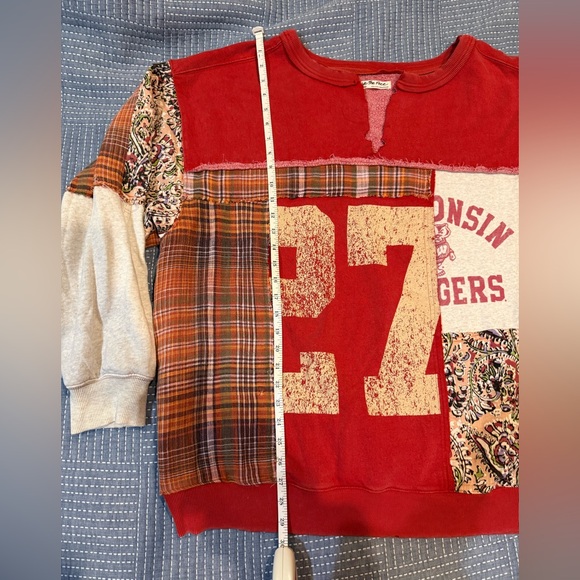 Free People Red Ryder Pullover size Large - Picture 8 of 9